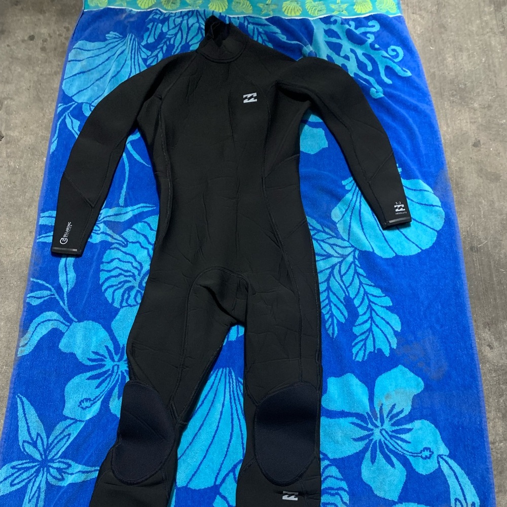 Billabong 3/2 Absolute Back Zip Full Wetsuit